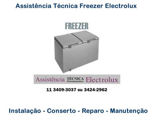Assistência técnica freezer Electrolux