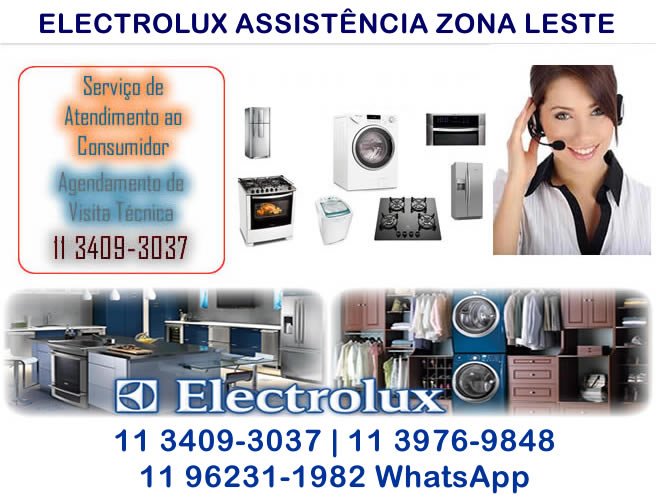 Electrolux assistência Zona Leste | 11 96231-1982 Agende pelo WhatsApp Electrolux assistência Zona Leste